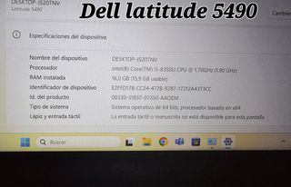 Dell Latitude 5490 Portátil Negro
Ver Fotos pará 