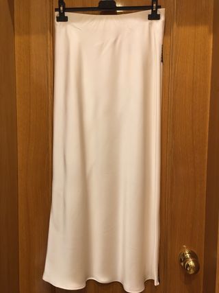 Conjunto Zara dos piezas beige y negro