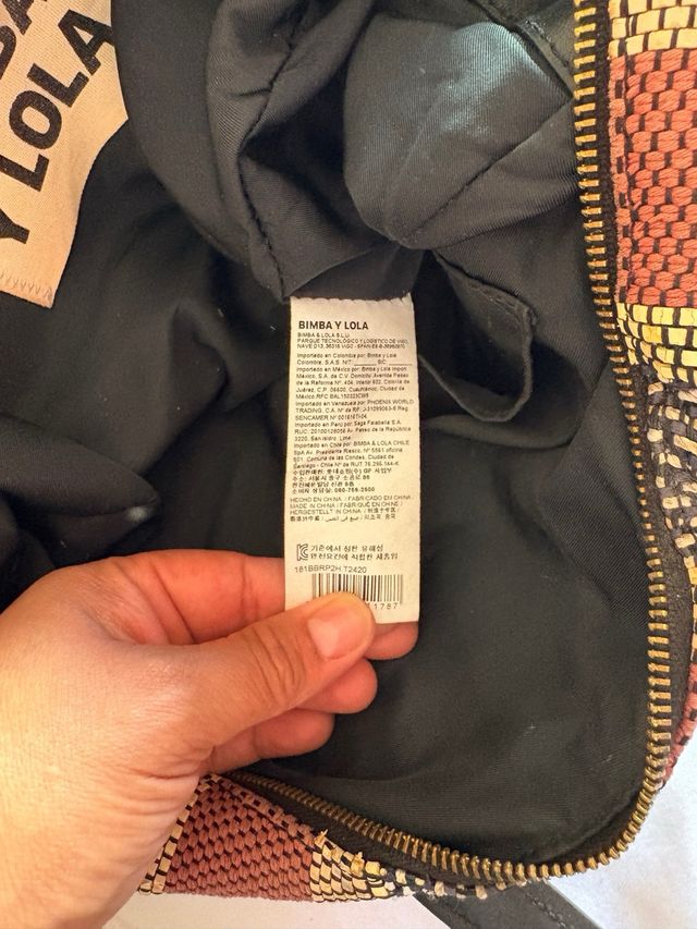 Bolso de mano y hombro BIMBA Y LOLA