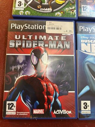 Juegos PlayStation 2: Spider-Man, Nemo, Dragon Que