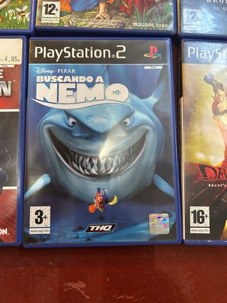 Juegos PlayStation 2: Spider-Man, Nemo, Dragon Que