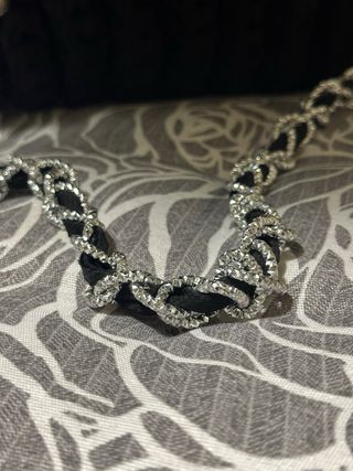 Borsa fatta a mano nera