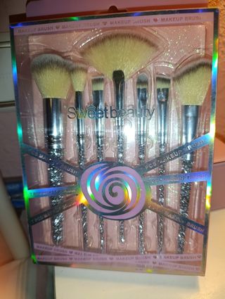 Set 7 brochas maquillaje Sweet Beauty