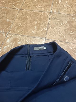 Falda Félix Mediano Azul Marino 90s
