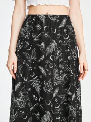 Falda Herbario Oscuro XS