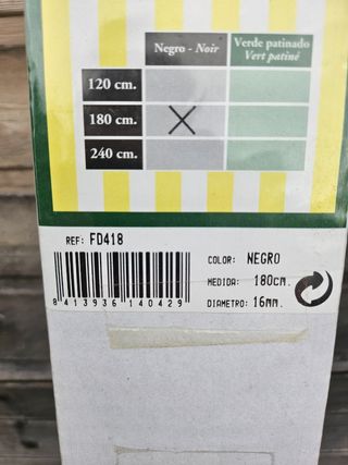 Soportes para cortinas FERRO-DÉCO dorados