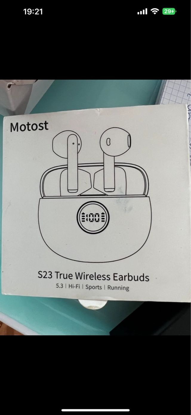 Auriculares Motost negros