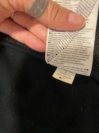 Chaqueta Nike Negra Técnica Nueva. unisex
