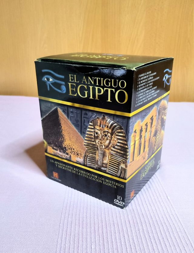 Colección 10 DVDs El Antiguo Egipto