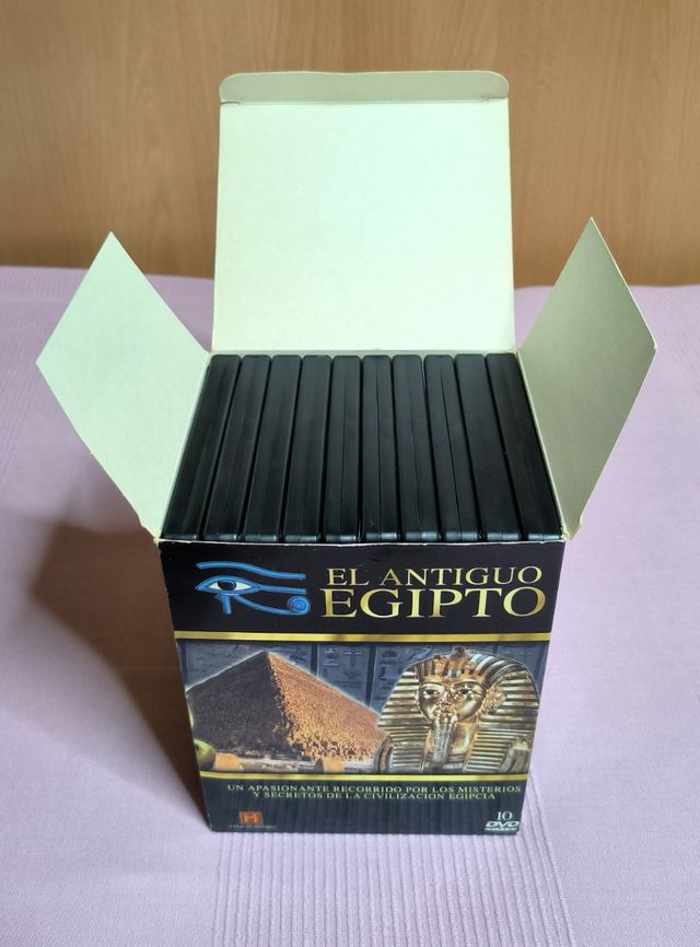 Colección 10 DVDs El Antiguo Egipto