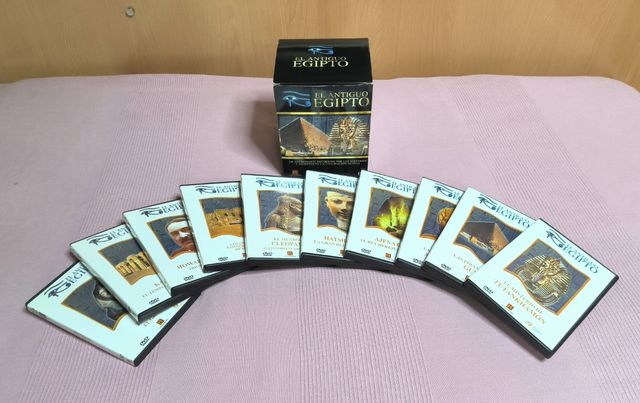 Colección 10 DVDs El Antiguo Egipto