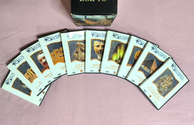 Colección 10 DVDs El Antiguo Egipto
