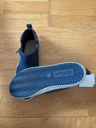 Botín Geox Talla 37 Azul