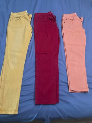 Pantalones vaqueros de colores