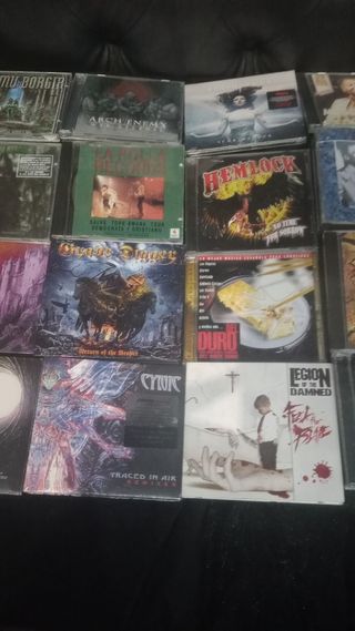 Lote CDs Heavy Metal Varios Grupos