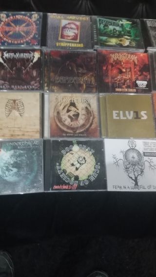 Lote CDs Heavy Metal Varios Grupos