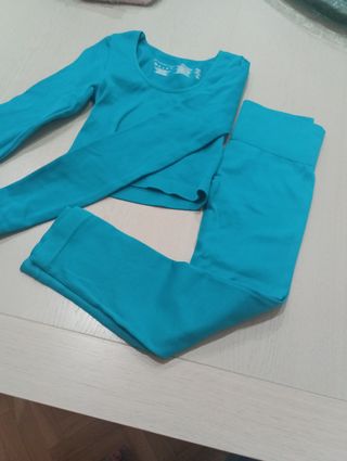 Conjunto térmico azul