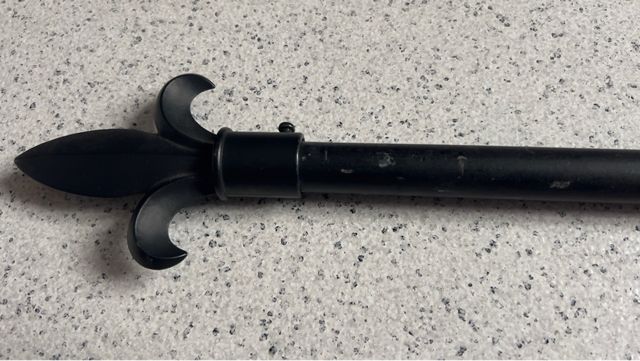 Riel/barra cortina forja Extensible. ¡LIQUIDACIÓN!