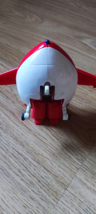 Avión Super Wings Rojo
