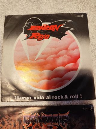 Singles Vinilo Heavy Metal Español