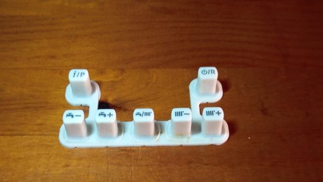 Botões do cartão da caldeira BAXI NEODENS