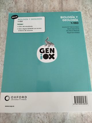 Biología y Geología 4º ESO. Libro del estudiant...