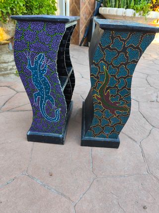 Estantería CDs Madera Decorativa