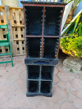 Estantería CDs Madera Decorativa