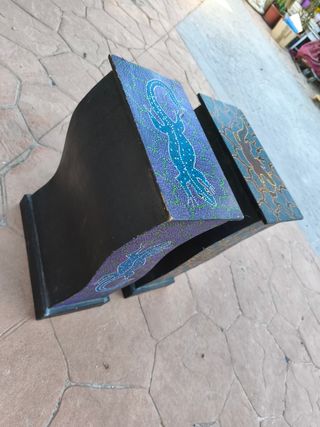 Estantería CDs Madera Decorativa