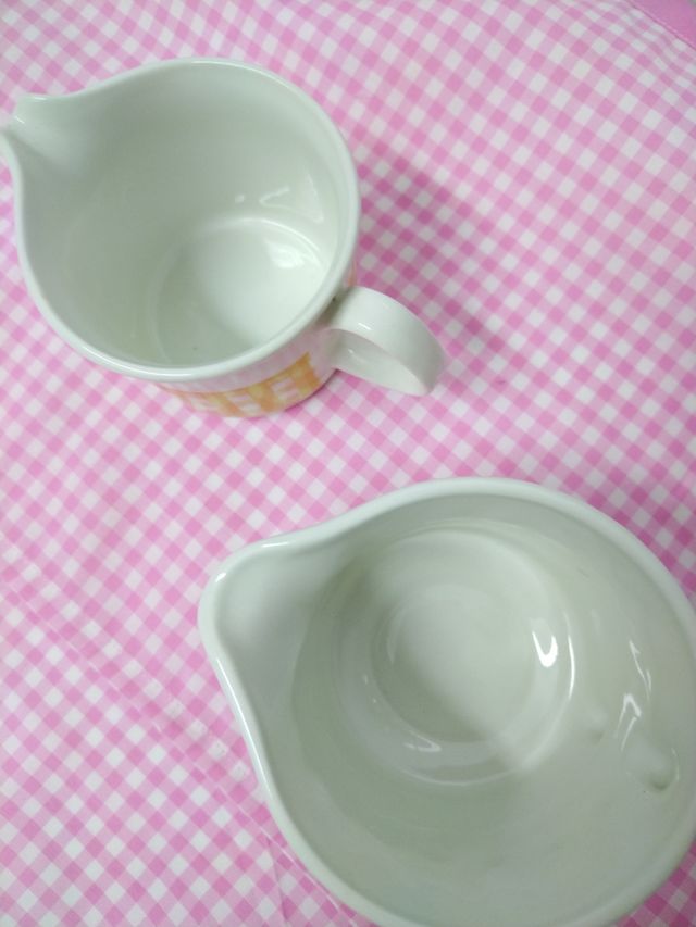 Set di 2 lattiere in porcellana