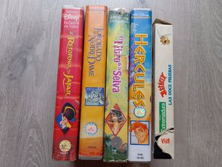 Películas Disney en VHS