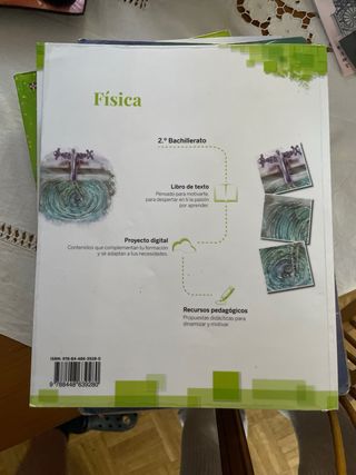 libro Física 2.º Bachillerato