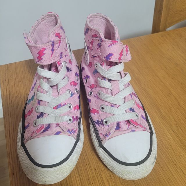 Zapatillas Converse Niña Rosa Rayos