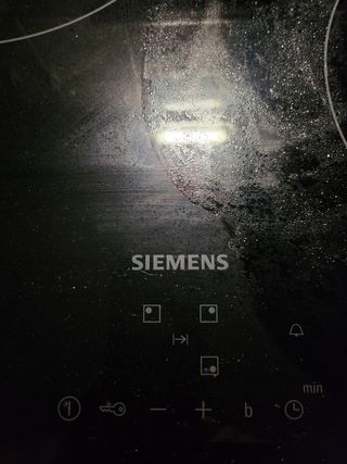 Placa vitrocerámica Siemens inducción