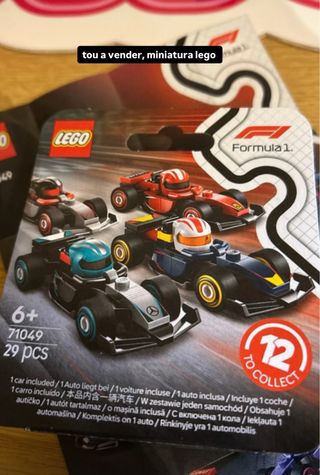 Miniatura Lego Formula 1