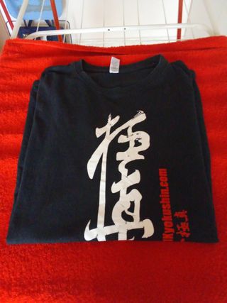 Camiseta Negra Estilo Japonés