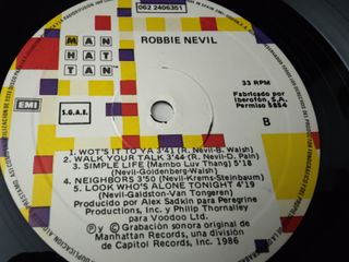 Vinilo Robbie Nevil