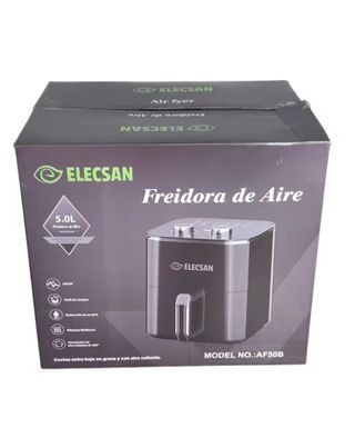 Freidora de aire ELECSAN negra
5 LITROS