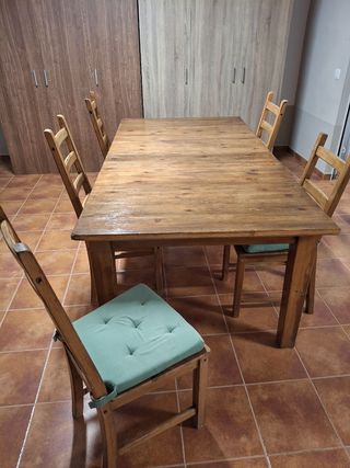 Mesa extensible madera Ikea