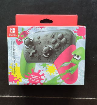 Mando Nintendo Switch Pro Splatoon 2