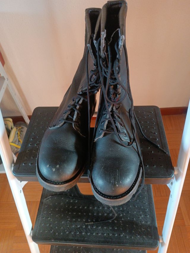 Botas militares negras talla 43