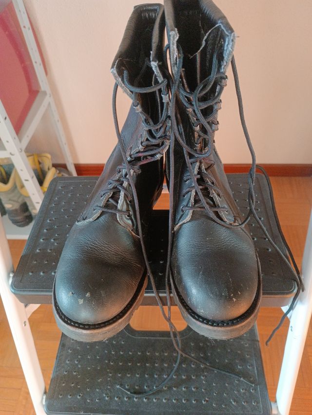 Botas militares negras talla 43