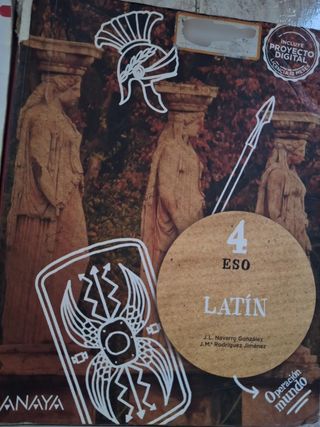 Libros 4° ESO de letras del Juan Antonio Fernández