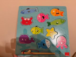 Puzzle Pesca Magnético Goula Animales Marinos