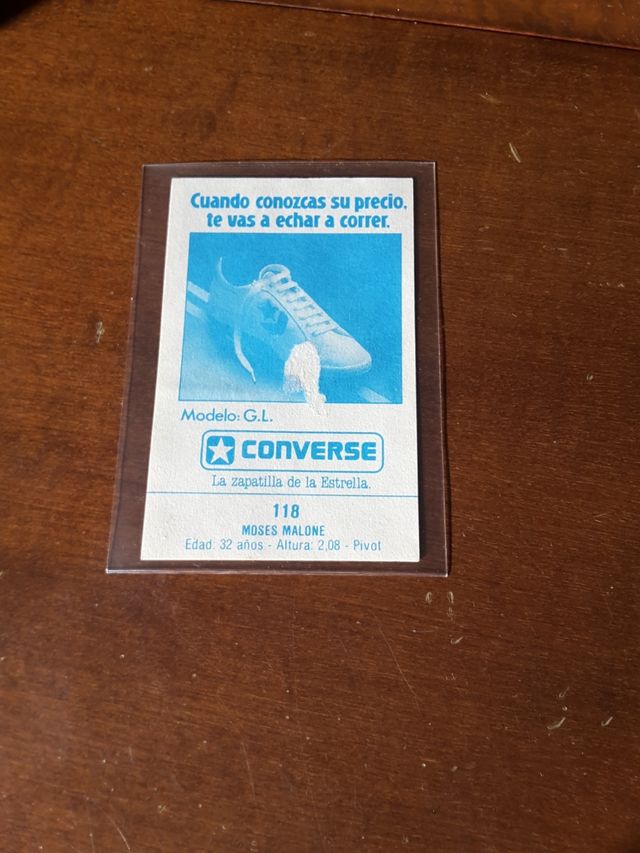 Cromo Moses Malone Baloncesto