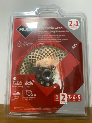 Disco de corte Rubi ECD 115mm