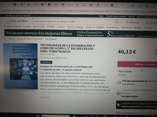 Tecnologías Información y Comunic. 1 Bach. NUEVO