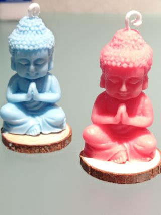 Figuras de Buda Cera Aromática