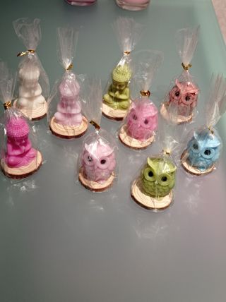 Figuras de Buda Cera Aromática