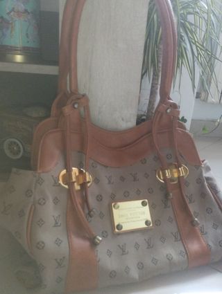 Bolso Louis Vuitton Marrón y Beige